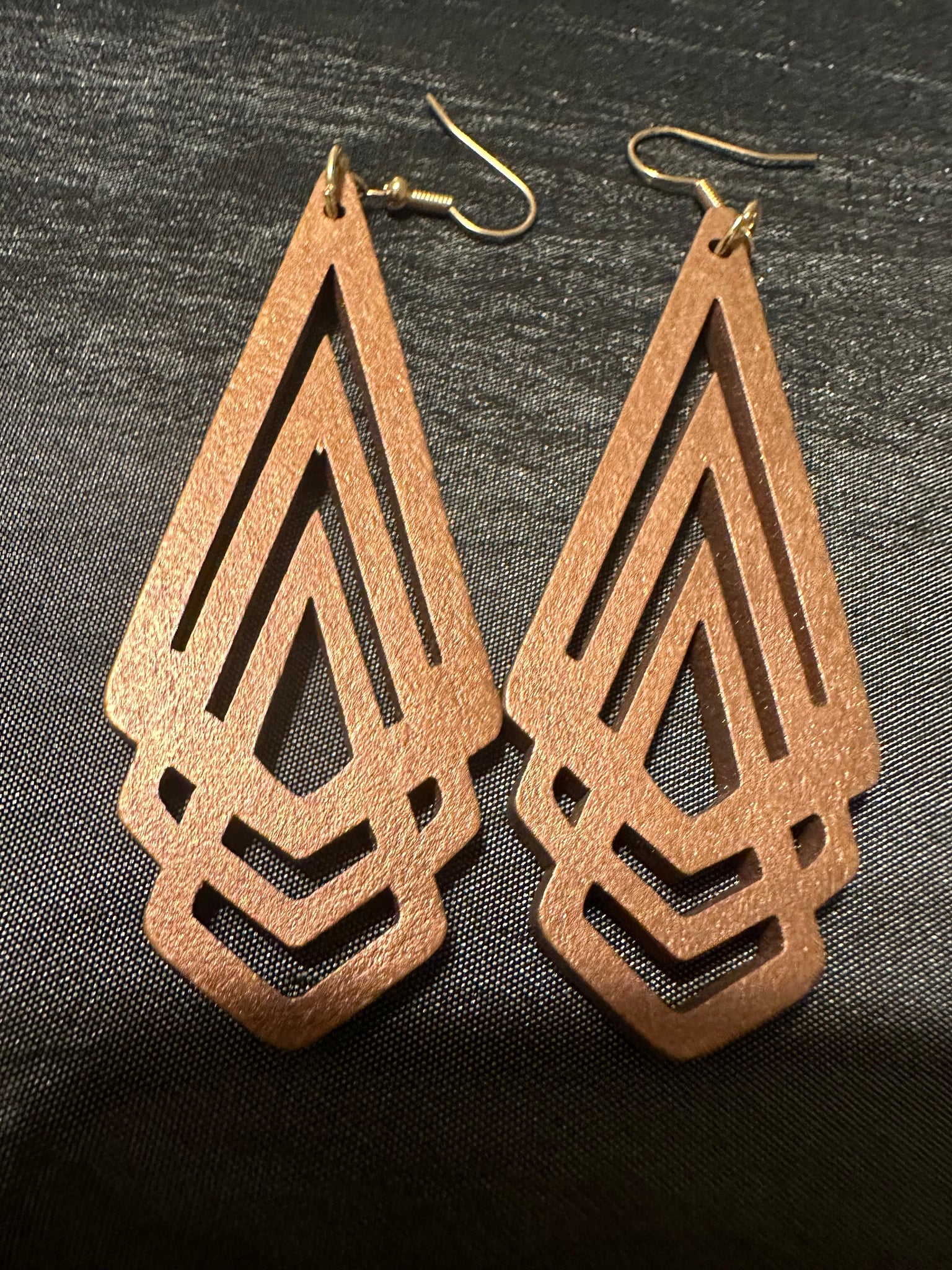 New Fall 2024 Wood Earrings