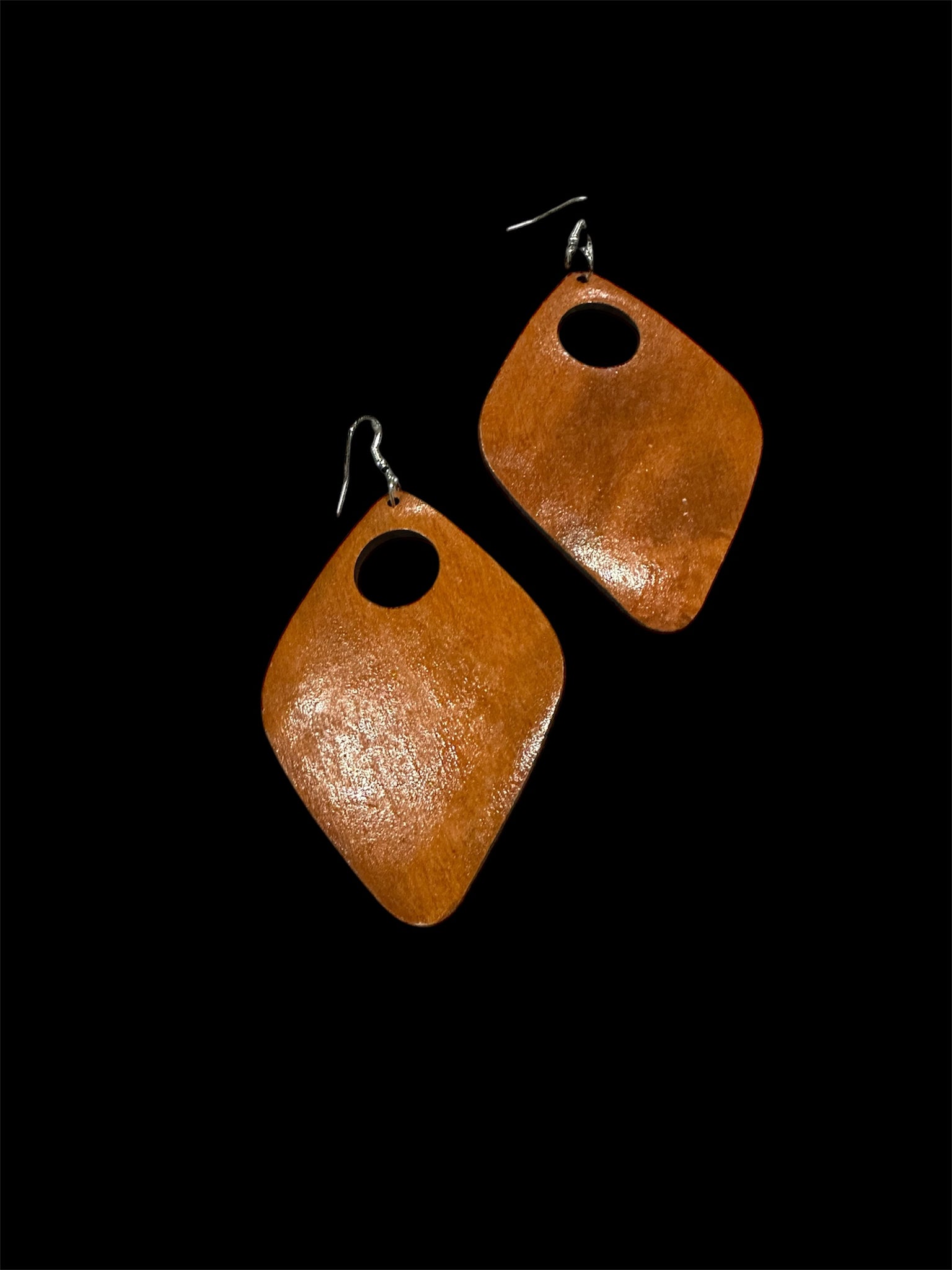 Sunshine Wood Earrings