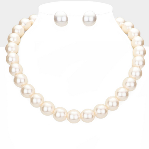 12 MM Pearl Necklace Aet